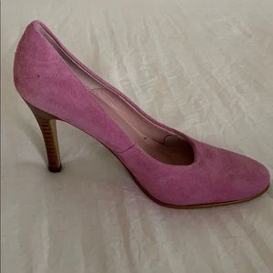 Dark pink heels